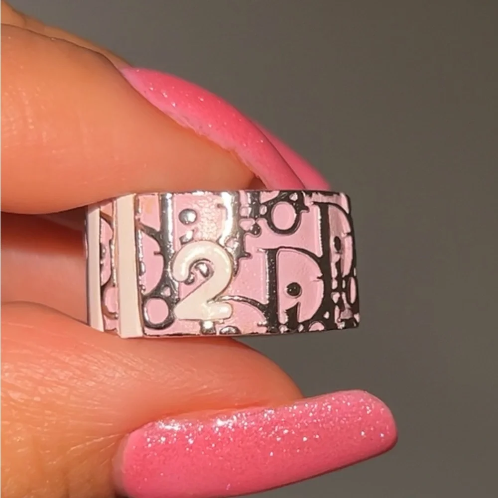 πSOLDπDior Pink Trotter Ring - Picture 1 of 4